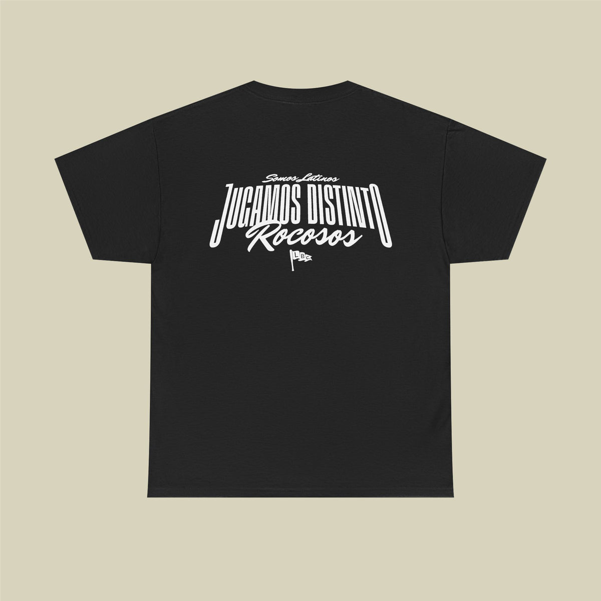 Camiseta Jugamos Distinto × Rócosos