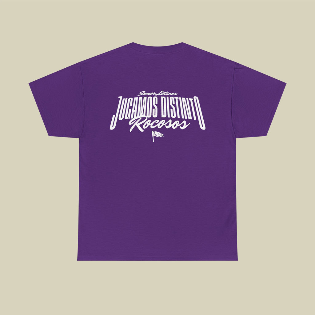 Camiseta Jugamos Distinto × Rócosos